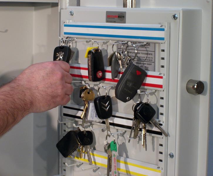 High Security Deep Key Filing System for 100 bunches Safes Shop